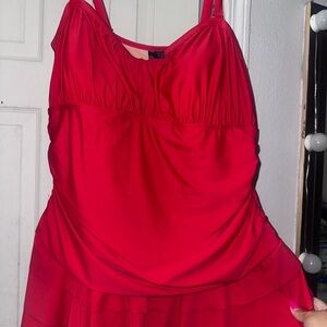 Torrid size 3 Red Women's Swim One Piece